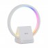 Wireless Speaker with Charging Station Phone Holder Night Light Buttons Control Smart Sound Machine White Bt 256