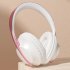Wireless Stereo Headset Noise Canceling Headset Gaming Headphones HiFi Sound Earphones For Students Men Women silver