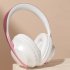 Wireless Stereo Headset Noise Canceling Headset Gaming Headphones HiFi Sound Earphones For Students Men Women silver