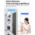 Wireless Surveillance Camera  Night Vision Motion Detection Wifi Security Camcorder For Indoor Outdoor White EU Plug
