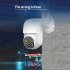Wireless Surveillance Camera  Night Vision Motion Detection Wifi Security Camcorder For Indoor Outdoor White EU Plug