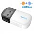 Wireless USB WIFI Adapter 5G 2 4G Bluetooth 4 2 Dual Band AC 600Mbps LAN Antenna Network Adapter white
