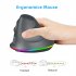 Wireless Vertical Mouse Adjustable DPI 2 4GHz Wireless Mouse Ergonomic Gaming Mouse Dual Modes Connection Mice High Precision Mice Portable Mouse For PC Laptop 
