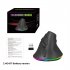 Wireless Vertical Mouse Adjustable DPI 2 4GHz Wireless Mouse Ergonomic Gaming Mouse Dual Modes Connection Mice High Precision Mice Portable Mouse For PC Laptop 