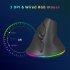 Wireless Vertical Mouse Adjustable DPI 2 4GHz Wireless Mouse Ergonomic Gaming Mouse Dual Modes Connection Mice High Precision Mice Portable Mouse For PC Laptop 