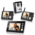 Wireless Video Door phone with 3 monitors to always have an eye on who is standing at your door