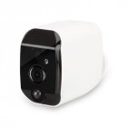 Wireless WIFI IP Monitor Camera Smart Low Consumption Waterproof Outdoor Camera T1 Black head White body
