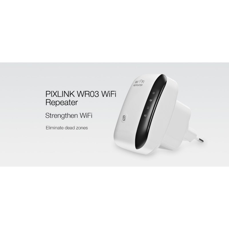 Wireless WiFi Repeater Signal Amplifier Wi-fi Range Extander 300Mbps Signal Boosters  EU plug