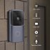 Wireless WiFi Smart Doorbell IR Video Visual Ring Camera Intercom for Home Security M10