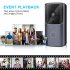 Wireless WiFi Smart Doorbell IR Video Visual Ring Camera Intercom for Home Security M10