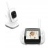 Wireless baby monitor allows you to keep track of your beloved baby from anywhere in the house  It supports dual way communication and 3M night vision view 