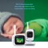 Wireless baby monitor allows you to keep track of your beloved baby from anywhere in the house  It supports dual way communication and 3M night vision view 