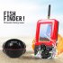 Wireless fish finder can detect fish up to depths of 36m  It provides info on the size of the fish  water temperature  bottom contour  and more  