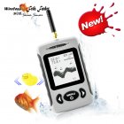 Wireless fish finder   sonar with highly detailed 2 8 inch dot matrix LCD display  Enjoy fishing without being tied down by wires  This wholesale priced   