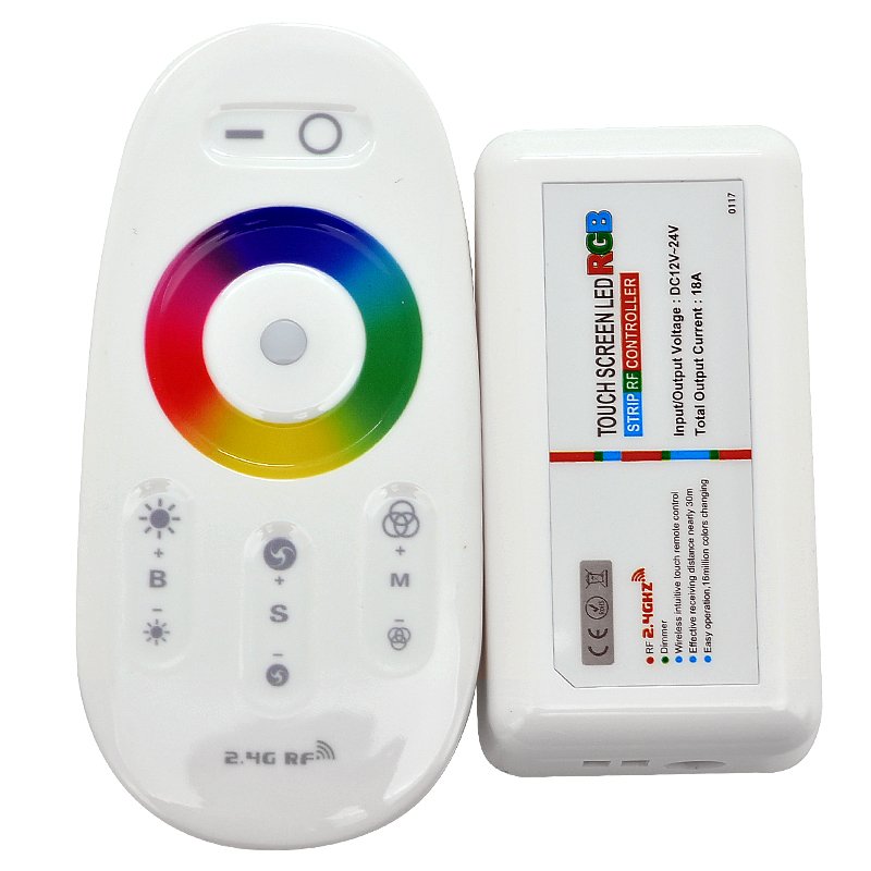 multi color led system car remote controller