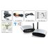Wires be gone  because one cable box and one cable line is all you need with the Wireless Audio Video Transmitter Receiver System with IR Remote Extender 