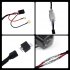 Wiring Harness Kit Single LED Light Bar Wire Switch Line 1 to 1 Car Wiring Harness black