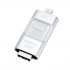 With support for iOS  Android and Windows systems with 3 connection types this 64GB USB Flashdrive is the only memory pen you will ever need 