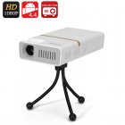 With the Juneto DLP mini projector you ll marvel at the incredible high end specs and features on offer the put quality large screen projection in your pocket