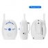 With this 2 4G wireless baby audio monitor  you ll be able to check on your sleeping child from the other room 