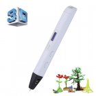 With this 3D stereoscopic pen  you will be able to create beautiful 3D sculptures and art  Great for professional artists  students  and hobbyists  