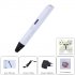 With this 3D stereoscopic pen  you will be able to create beautiful 3D sculptures and art  Great for professional artists  students  and hobbyists  