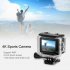 With this 4K action camera  you ll be able to shoot stunning footage of all your upcoming adventures  It comes with an IP68 waterproof case  