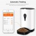 With this Automatic Food Dispenser  you can be sure that your pet always gets the proper amount of food  It comes with a 1MP camera to check on your dog  