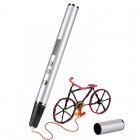 With this intelligent 3D printing pen you will be able to create anything your mind can imagine  Accurate 0 6mm nozzle and stylish full metal design 