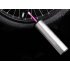 With this powerful Automatic Air Inflator  you ll never get stopped by a flat tire again  Featuring an integrated flashlight  you can even use it at night 