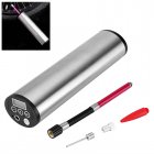 With this powerful Automatic Air Inflator  you ll never get stopped by a flat tire again  Featuring an integrated flashlight  you can even use it at night 