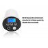 With this powerful Automatic Air Inflator  you ll never get stopped by a flat tire again  Featuring an integrated flashlight  you can even use it at night 