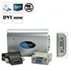 With this powerful PC to HDTV converter you can use your big screen HDTV to watch movies from your PC  browse the internet  or simply to use as your primary or 