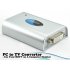 With this powerful PC to HDTV converter you can use your big screen HDTV to watch movies from your PC  browse the internet  or simply to use as your primary or 