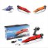 Wl915 a Rc Boat Brushless 45km h High Speed Boat Full Scale Speed Boat Anti rollover Low Power Alarm Pool Remote  Control  Boats Blue