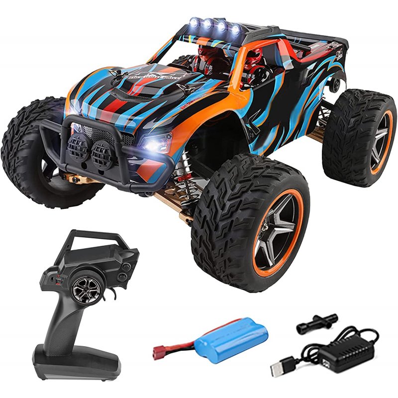Wltoys 104009 Rc  Car 1:10 Scale Remote Control Car 4wd 45km/h High Speed Rc Truck 2.4ghz All Terrains Off-road Car Electric Toy Vehicle Climbing Car For Kids Brushed104009 RC Car