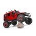 Wltoys 104311 1 10 2 4G 4x4 Crawler RC Car Desert Mountain Rock Vehicle Models With 2 Motors LED Head Light red 3 batteries