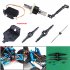 Wltoys 12428 12423 RC Car Spare Parts Classis Rear Axle Wavefront Box Gear Motor Connecting Piece etc 12428 Parts Accessories