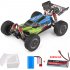 Wltoys 144001 1 14 2 4G 4WD High Speed Racing RC Car Vehicle Models 60km h 7 4V 2600mAh Battery red
