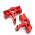 Wltoys 144001 1 14 RC Car Spare Parts 144001 1251 Upgrade Metal Front Wheel Seat red 1 pair