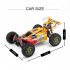 Wltoys 144010 1 14 2 4G 4WD High speed Racing Brushless RC Car Vehicle Models 75km h Foam box 1 battery