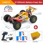 1:14 RC Car Vehicle Models 2.4G 4WD Wltoys 144010 High-speed Racing Brushless