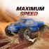 Wltoys A979 RC Car 2 4G 50km h High speed Radio Controled Machine Scale 1 18 Rally Shockproof Rubber wheels Buggy RTR Xmas Gifts blue 1 18