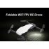 Wltoys Q636 B WiFi FPV Drone 720P HD Camera Foldable Selfie G Sensor Optical Flow Positioning Altitude Hold RC Quadcopter Drone red