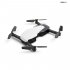 Wltoys Q636 B WiFi FPV Drone 720P HD Camera Foldable Selfie G Sensor Optical Flow Positioning Altitude Hold RC Quadcopter Drone White