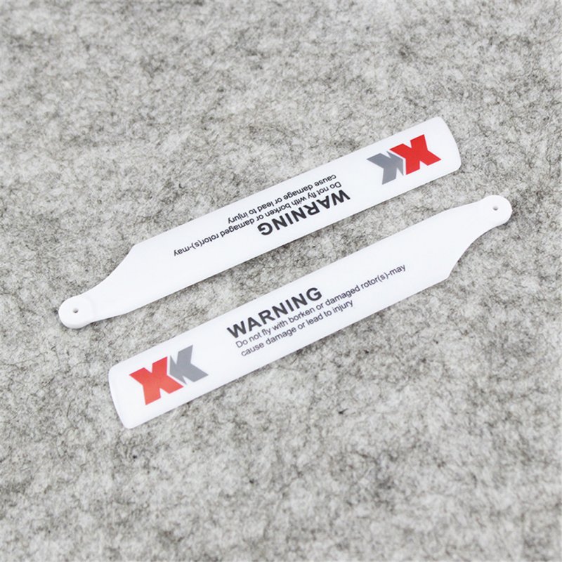 Wltoys XK K110 RC Helicopter Rotor Group Main Blade for XK.2.K100.005 white