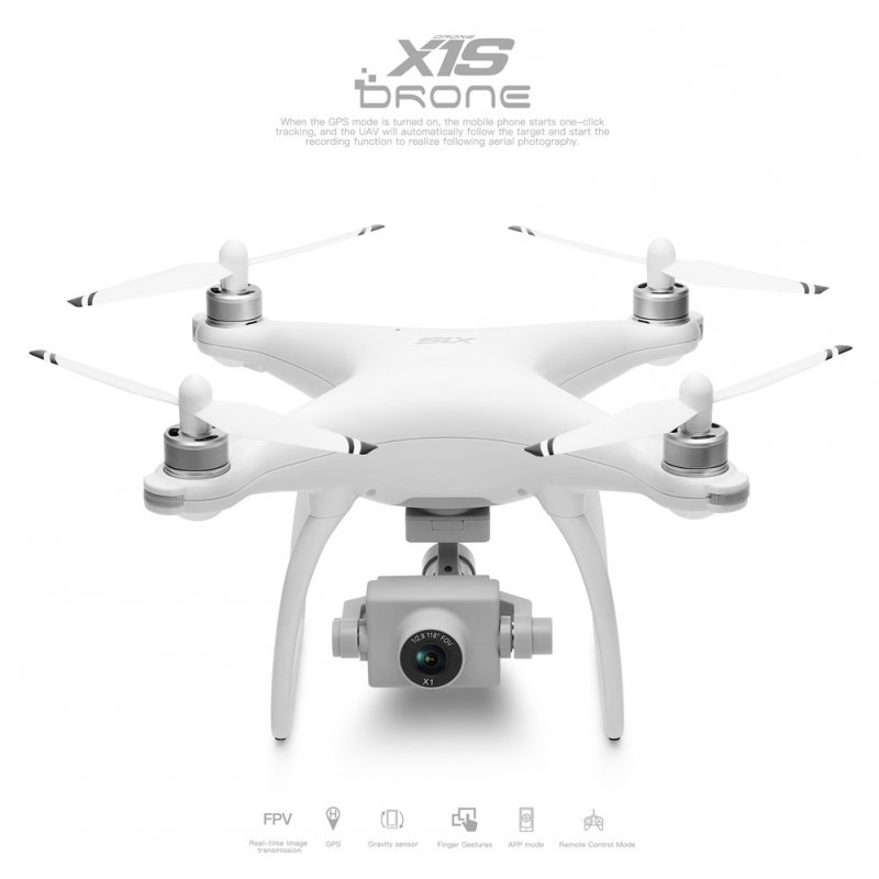Wltoys XK X1S 5G WIFI FPV GPS With 4K HD Camera Two-axis Coreless Gimbal 22 Mins Flight Time Brushless RC Drone Quadcopter Single battery