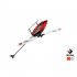 Wltoys Xk K110s Upgraded Six way Single paddle Brushless Remote  Control  Helicopter 3 axis Gyroscope Mini Drone For Kids Gifts As shown