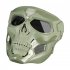 WoSporT Airsoft Half Face Masks Cosplay Halloween Mask Airsoft Breathable Protective FAST Tactical Mask For Party Halloween green