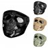 WoSporT Airsoft Half Face Masks Cosplay Halloween Mask Airsoft Breathable Protective FAST Tactical Mask For Party Halloween green